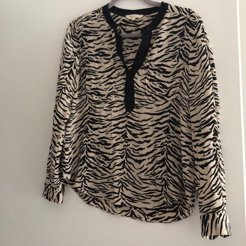 Rebecca Taylor silk blouse.